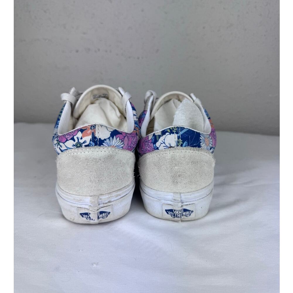Vans Old Skool Retro Floral Sneakers womens size 8.5 - Picture 4 of 7